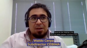 Waldo Cerpa, subdirector del CEBIMA