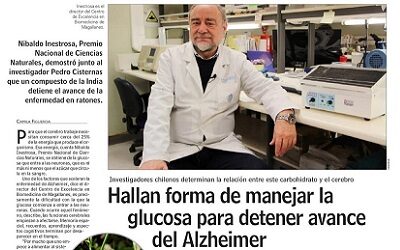 LUN destaca investigación de Dr. Nibaldo Inestrosa sobre glucosa y Alzheimer